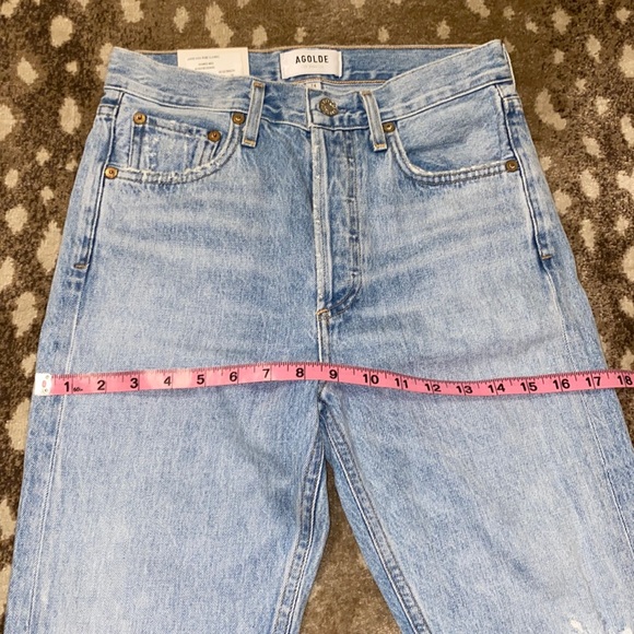 AGOLDE Jamie High Rise in Shakedown NWT 24 - Picture 11 of 14